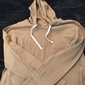 Men’s grey Lucky Brand light hoodie size medium